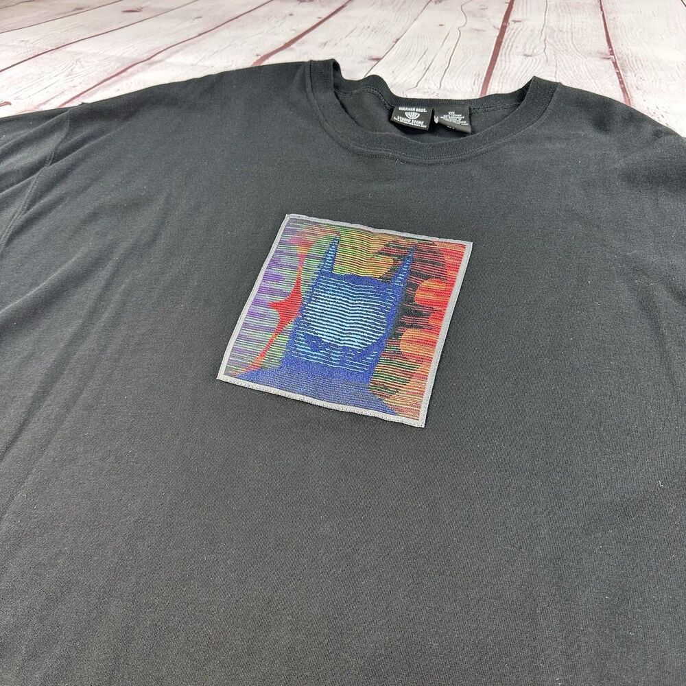 Batman T-Shirt 1997 Promo from Warner Brothers Store Mens XXL Vintage